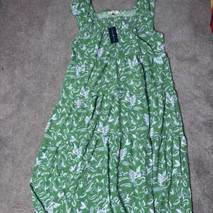 NEW Michelle Mcdowell Women's XL Fly Away With Me Pine Ellis Dress Green